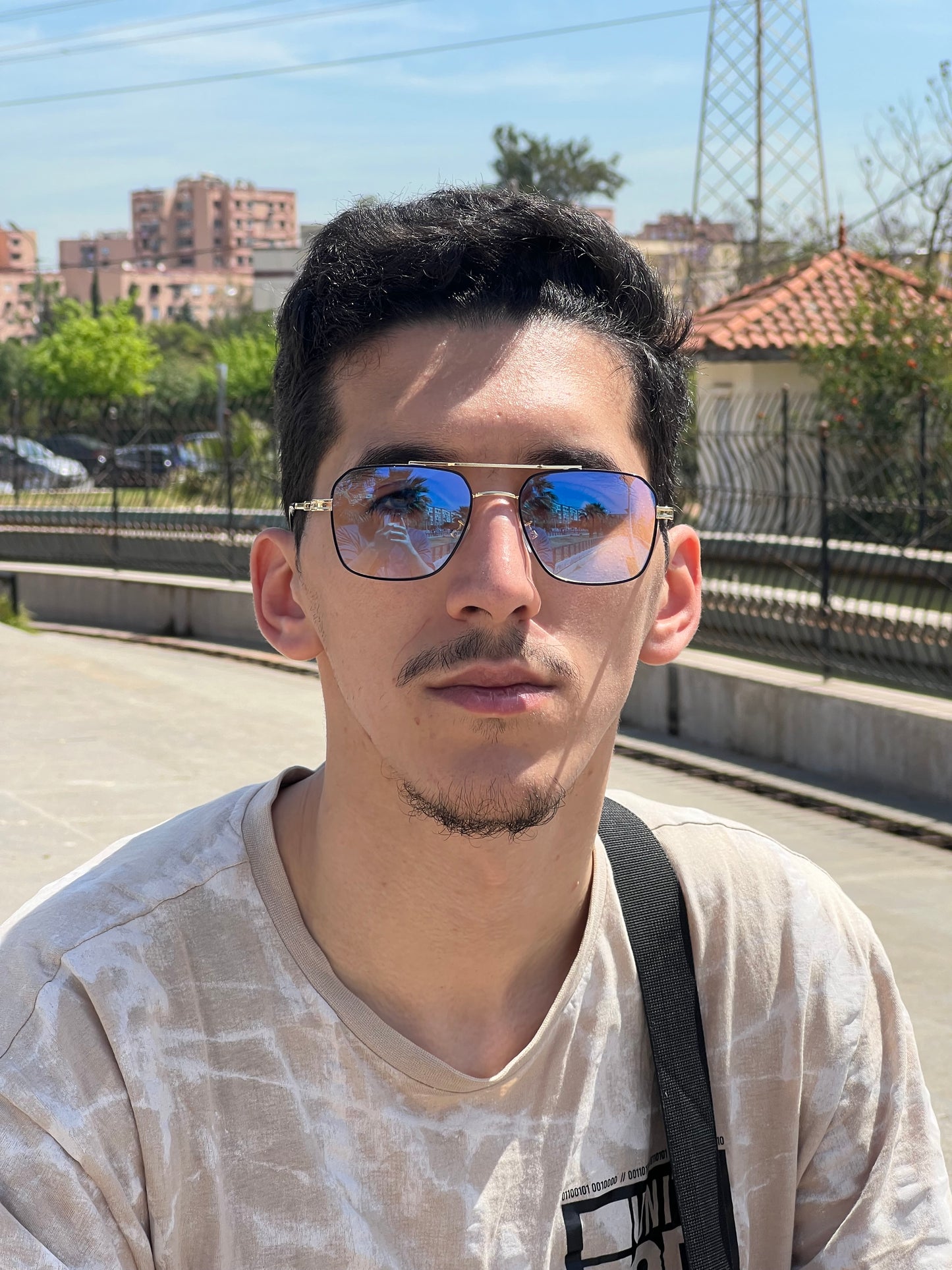 lunettes bleu bloc