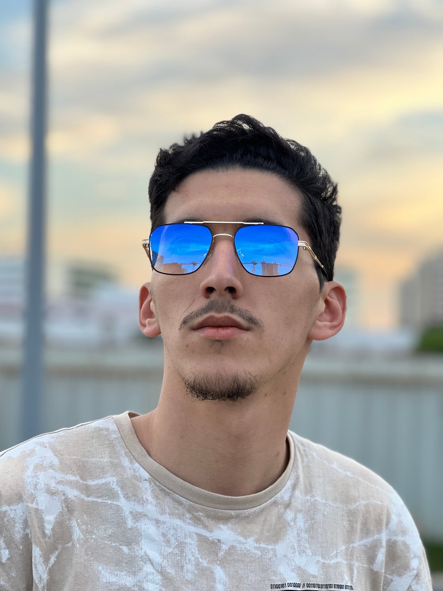 lunettes bleu bloc